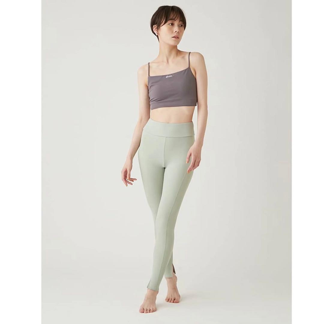 emmi yoga ヨガウェア ピラティス レギンス サイズ0 ブラック タグ付