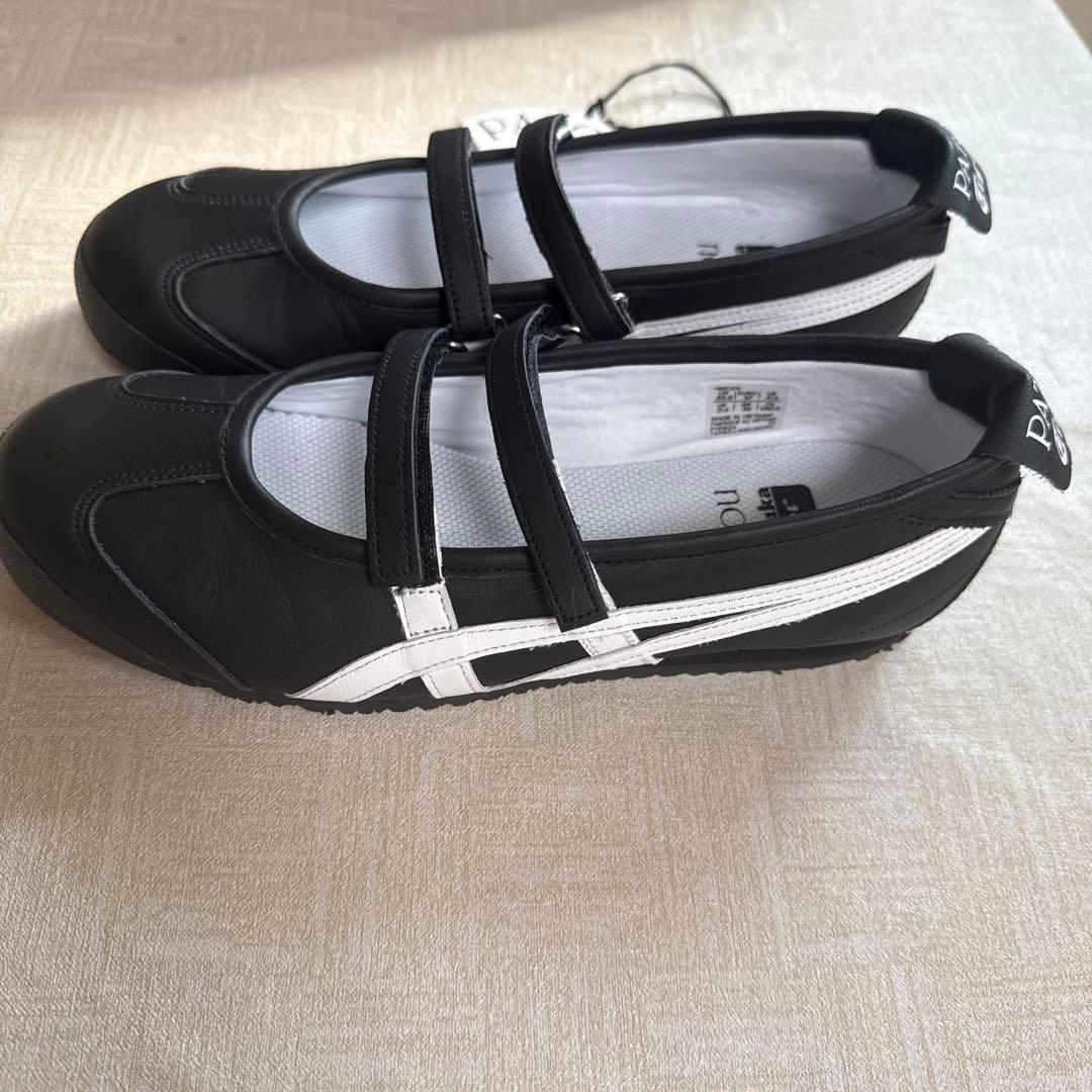 PATOU Onitsuka Tiger フラットシューズ ブラック