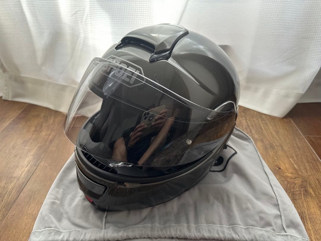 SHOEI NEOTEC システムヘルメット　アンスラサイトメタリック　Ｌサイズ