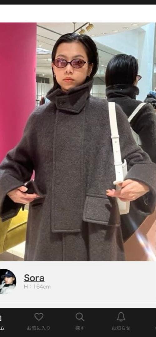 マチュアリーmaturely 美品 ロングコート