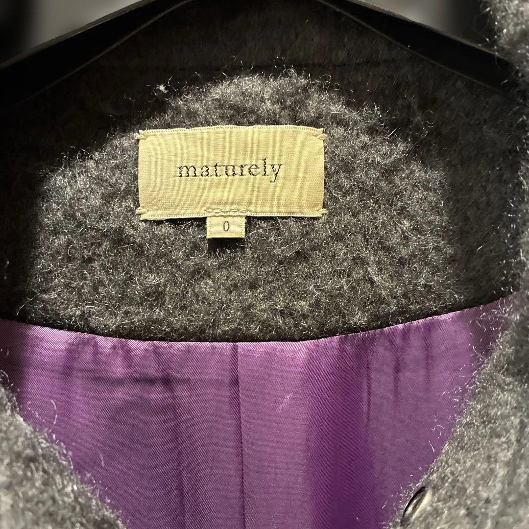 マチュアリーmaturely 美品 ロングコート
