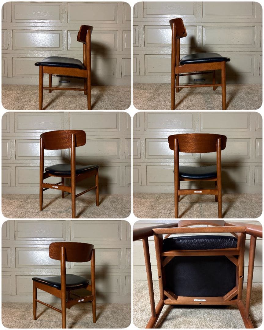 【ako】カリモク60 Tチェア ダイニングチェア スタンダードブラック