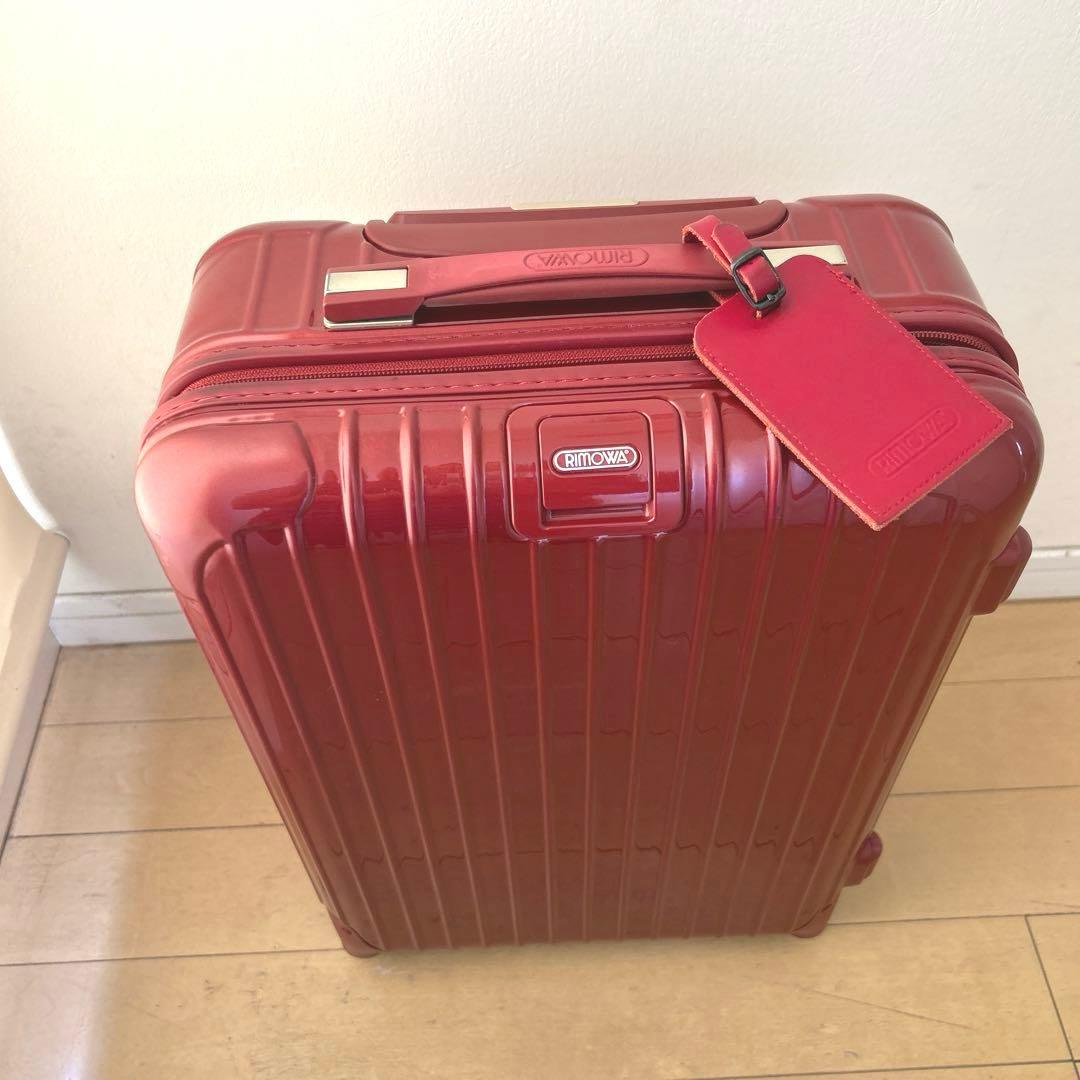 RIMOWA リモワ サルサデラックス　赤 キャリーケース　機内持ち込み