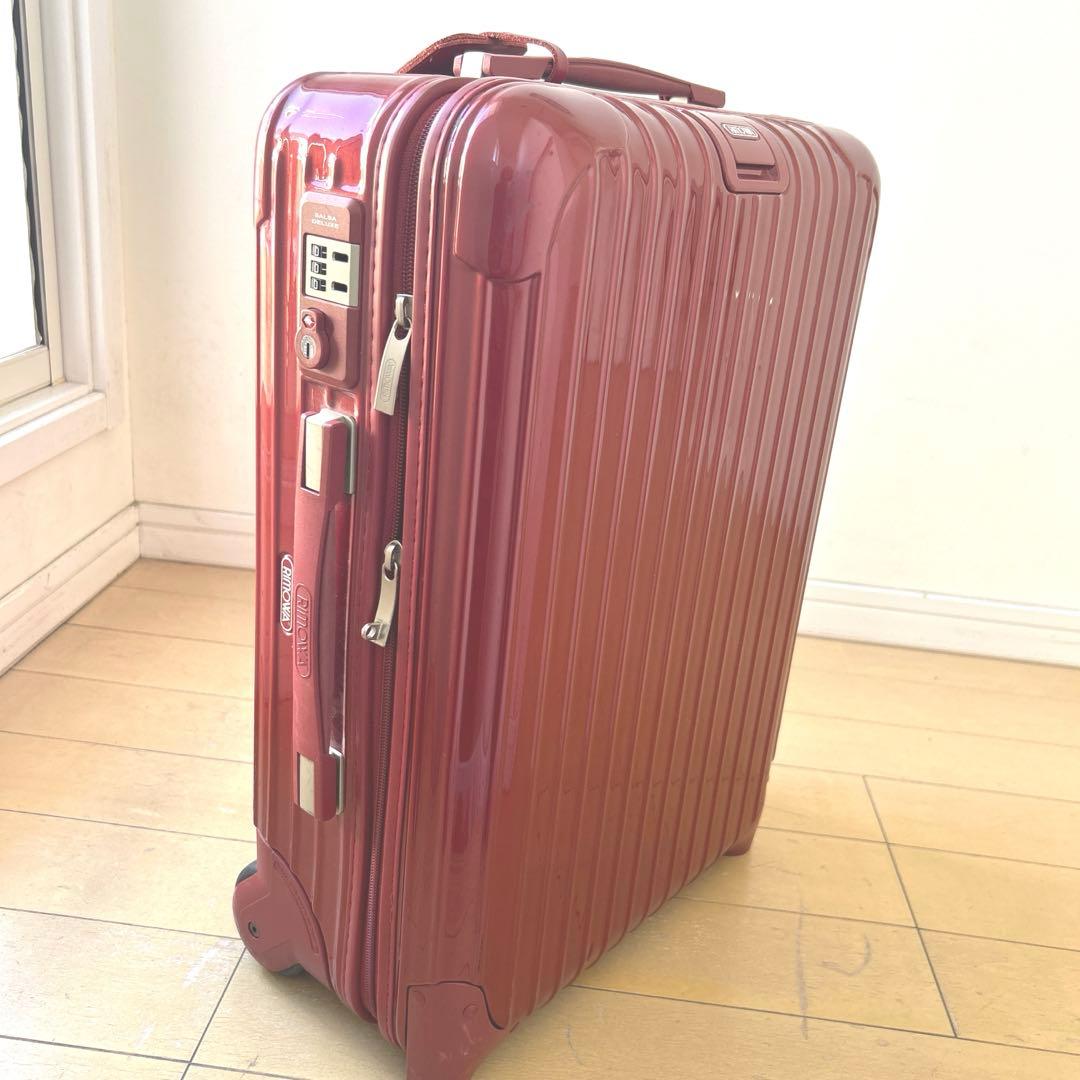 RIMOWA リモワ サルサデラックス　赤 キャリーケース　機内持ち込み