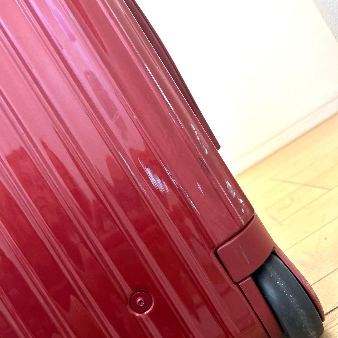 RIMOWA リモワ サルサデラックス　赤 キャリーケース　機内持ち込み