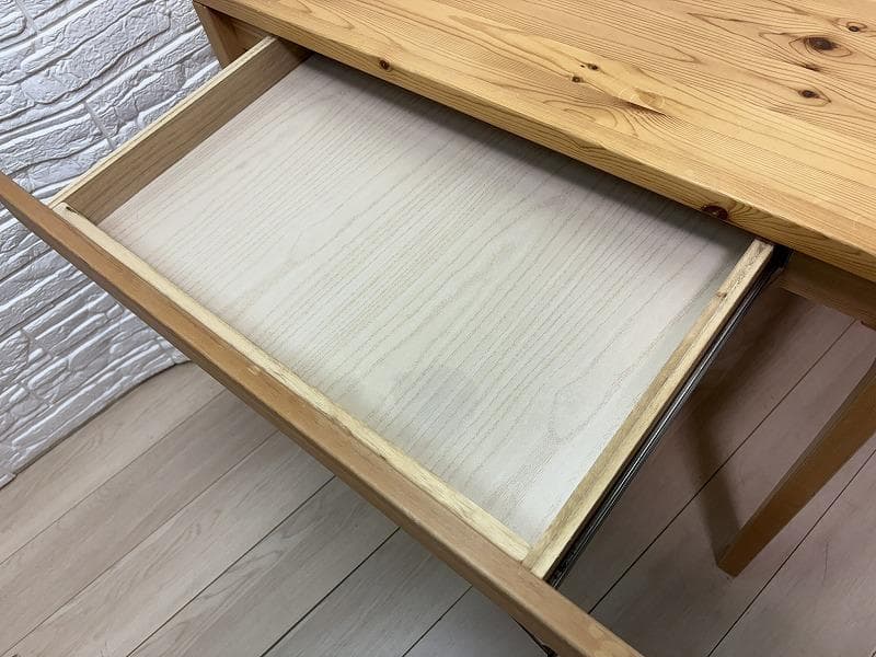 れ*ん様 無印良品 パイン材 デスク 幅86cm