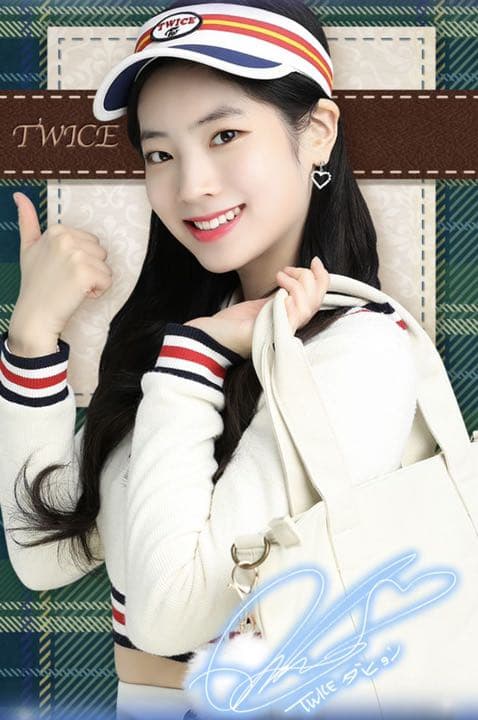 TWICE ダヒョン 直筆サイン入りトートバッグ