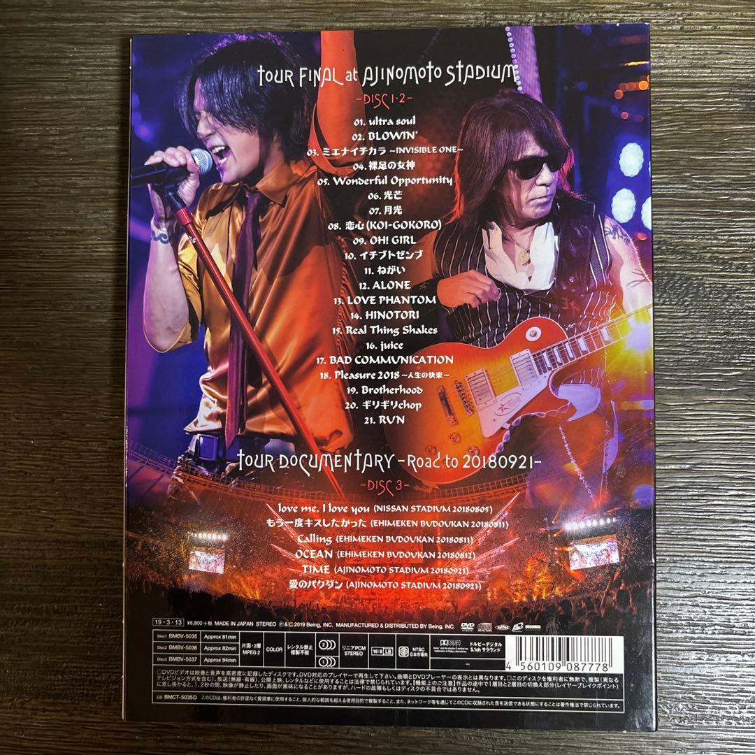 ミュージック B'z/LIVE-GYM Pleasure 2018-HINOTORI-DVD