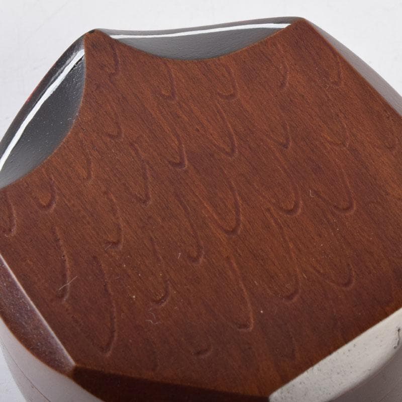 ちびまり　茶道具漆塗うそ鳥香合大宰府天満宮千百年大祭記念共箱　C　8699