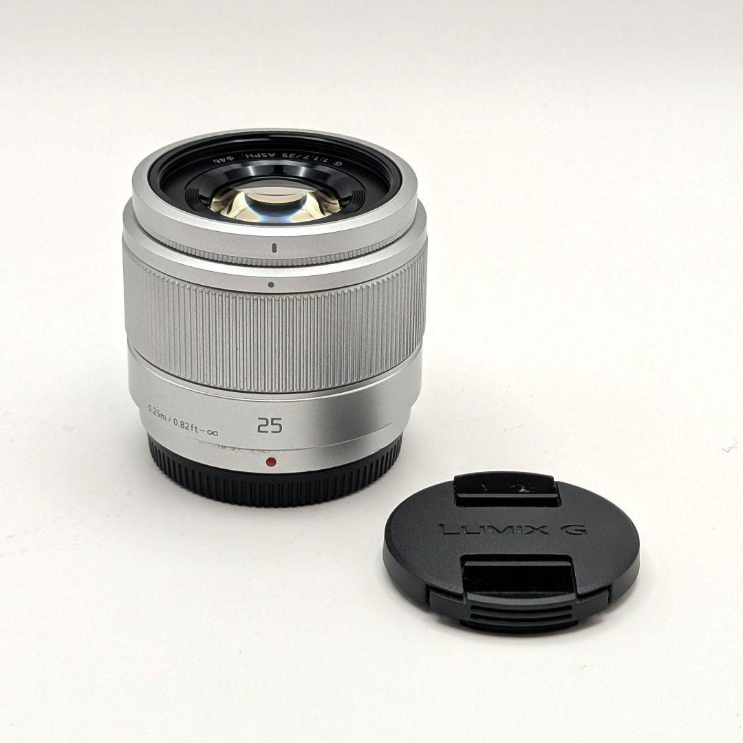 Panasonic LUMIX G 25mm f1.7 シルバー