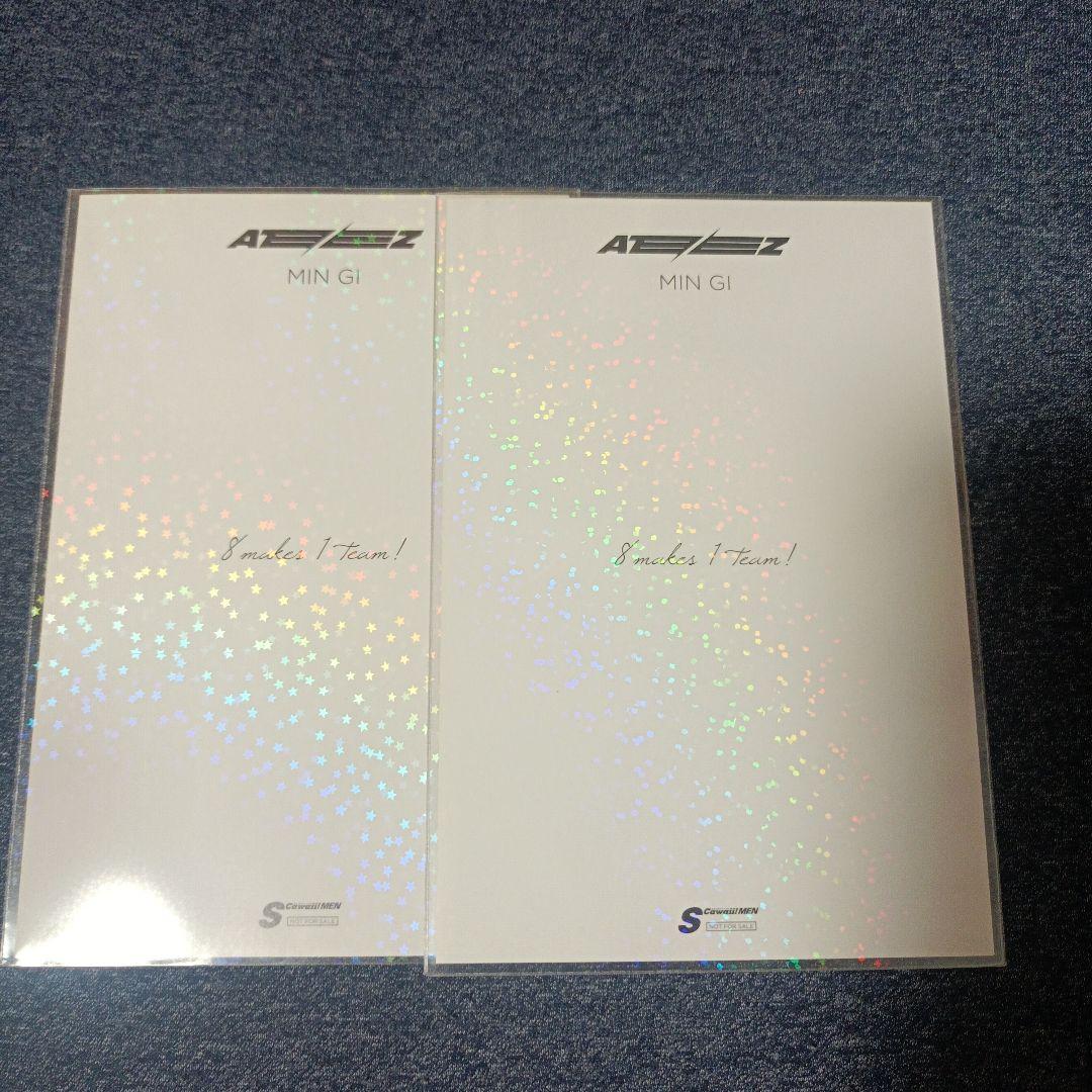 Scawaii ATEEZ ミンギ BLACK MINGI　ポストカード2枚