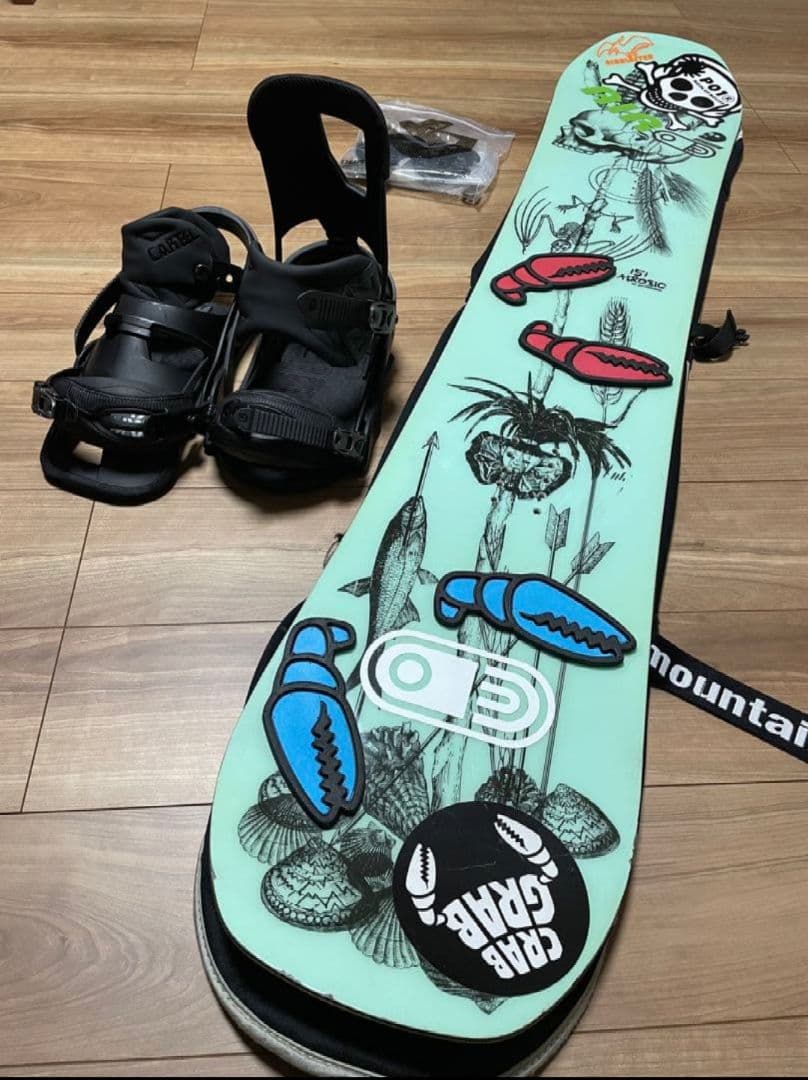 y*k様 バタレオンスノーボード＋バートンビンディング2点セット　ソールカバー付
