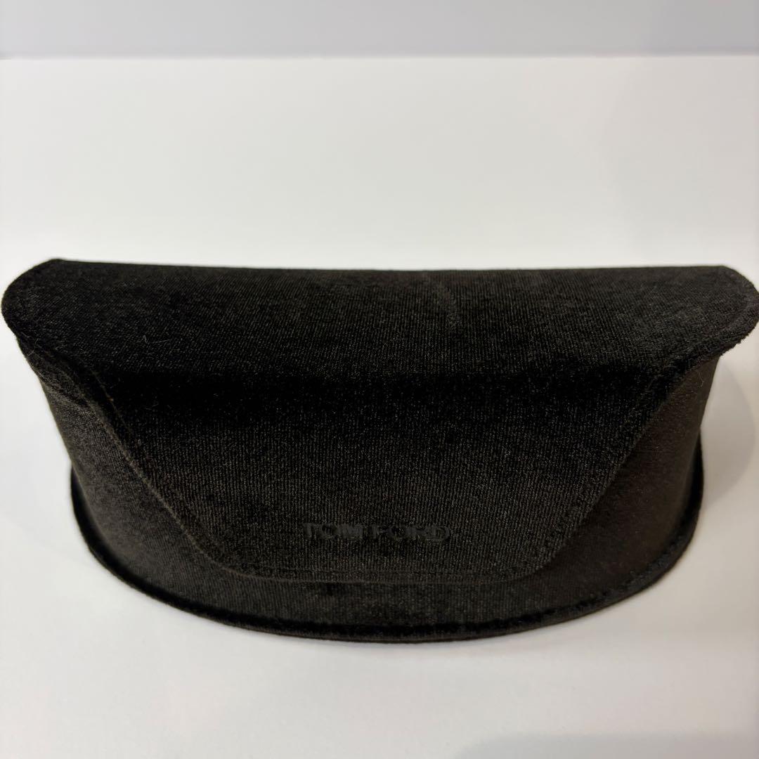 【美品】トムフォード TF211 ウェリントン型サングラス べっ甲/黒 ケース付