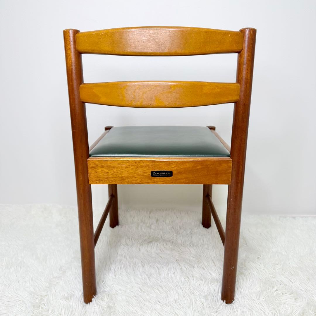 MARUNI ダイニングチェア 孔雀マーク ヴィンテージ レア物 マルニ木工