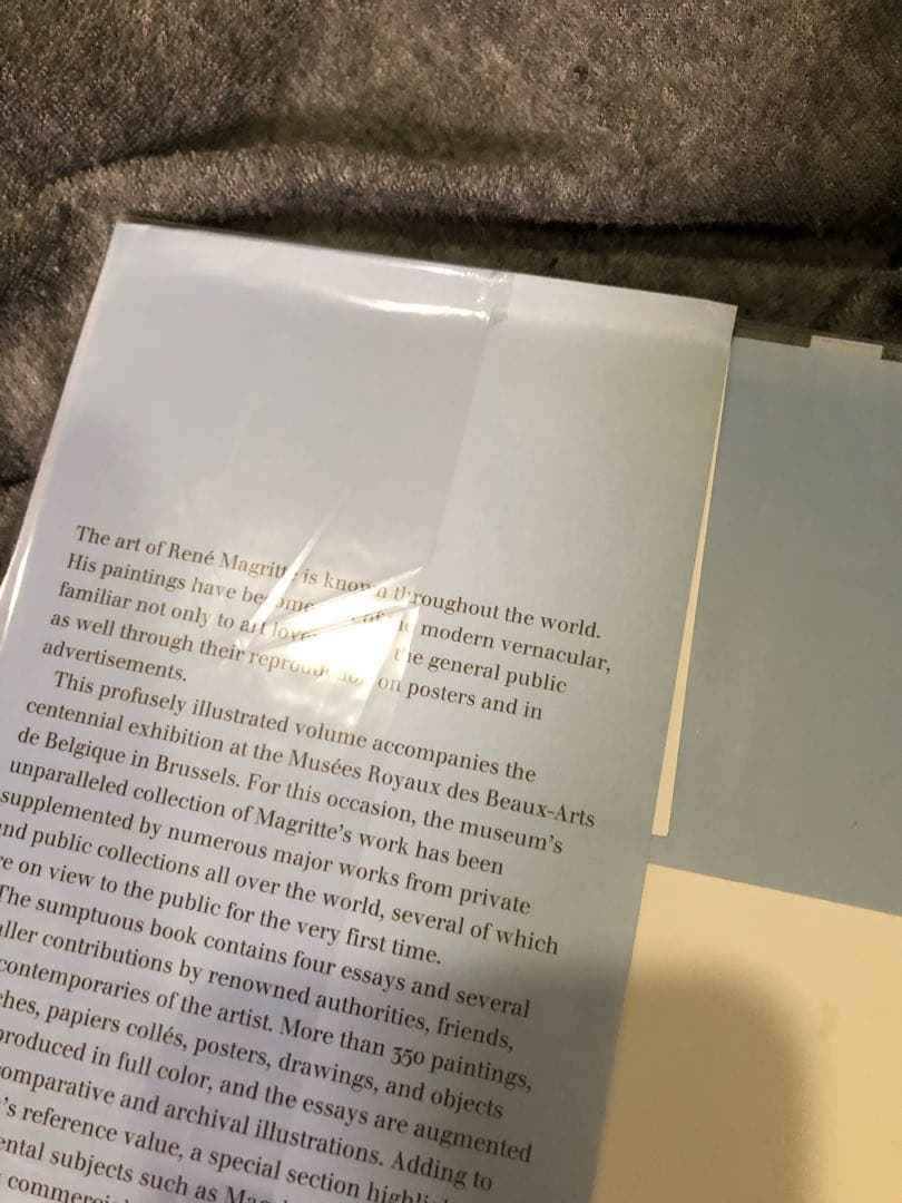 希少 Rene Magritte マグリット 画集 Abrams 英語版
