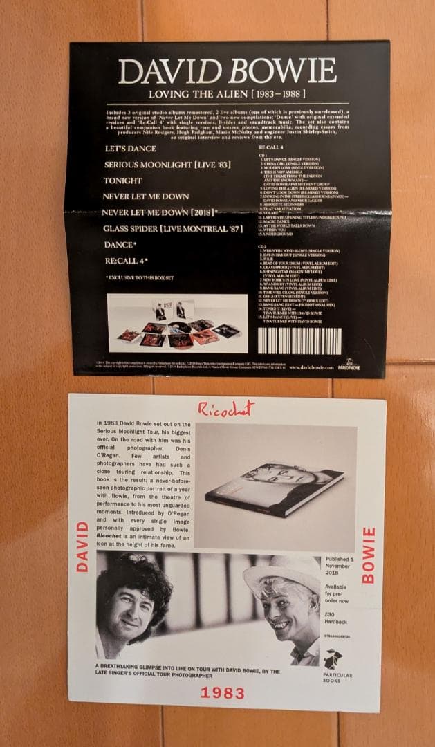 洋楽 David Bowie Loving the Alien BOX SET