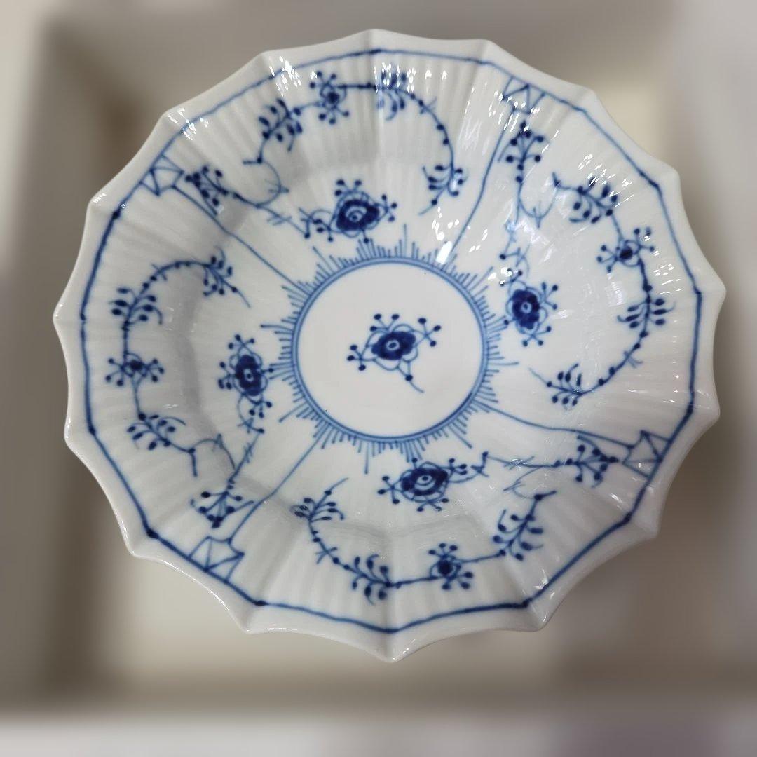 未使用　ロイヤルコペンハーゲン　17cm　シェルディッシュ