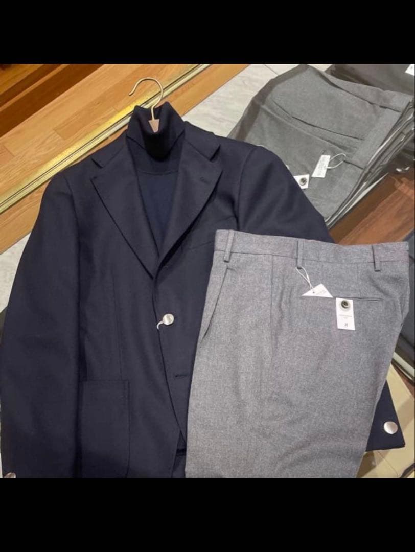 BEAMS テーラードジャケット ネイビー 50