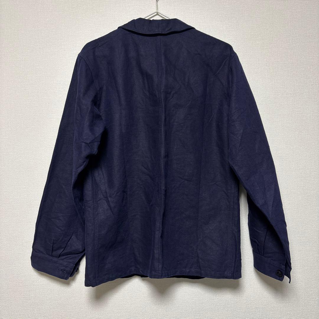 50s vintage インディゴリネンカバーオール
