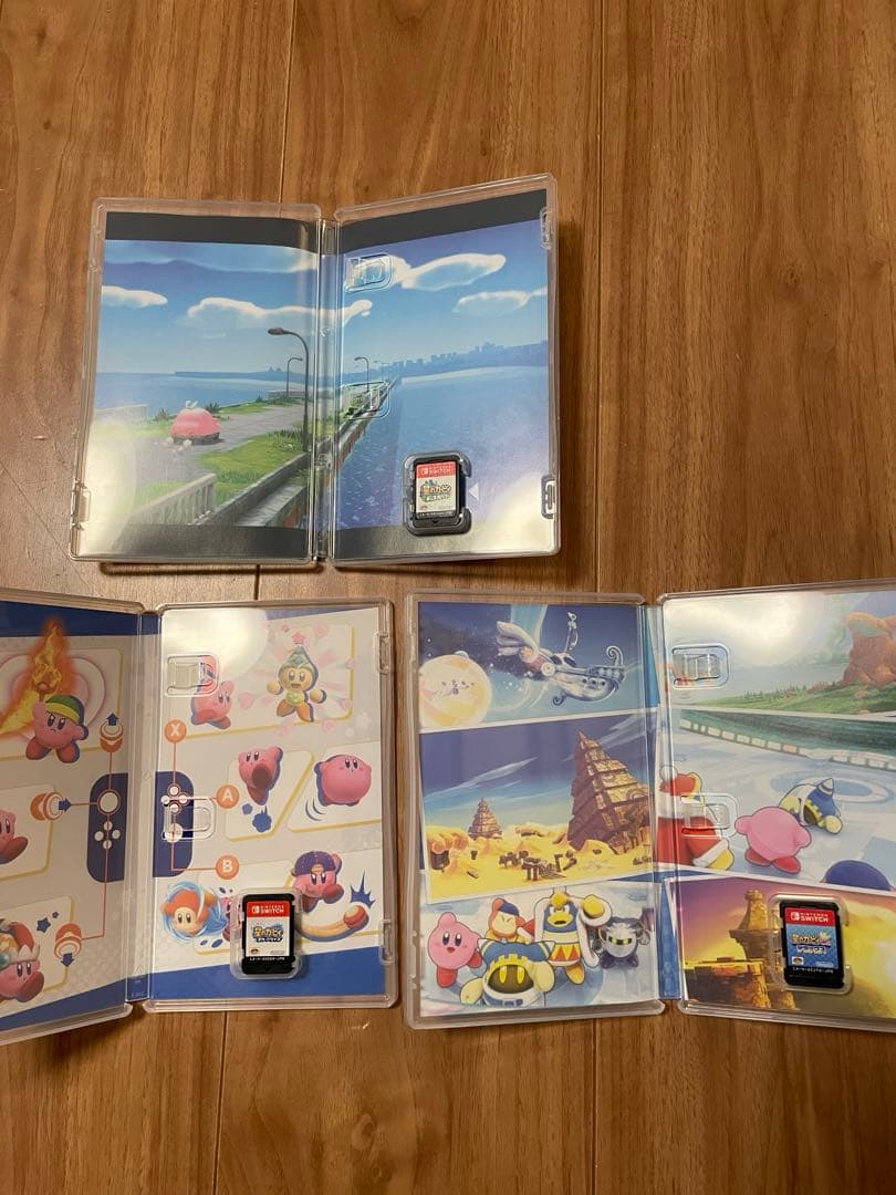 星のカービィ Nintendo Switch ソフト3本セット