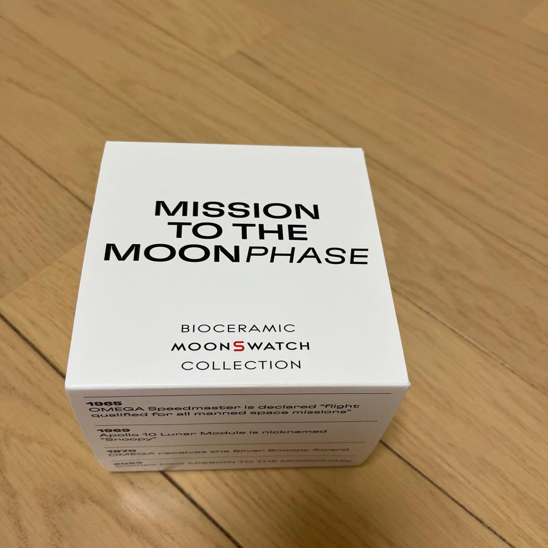 ムーンスウォッチ　mission to the moonphase