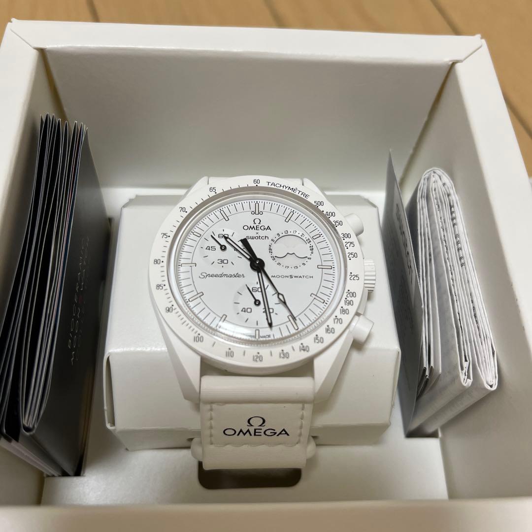 ムーンスウォッチ　mission to the moonphase