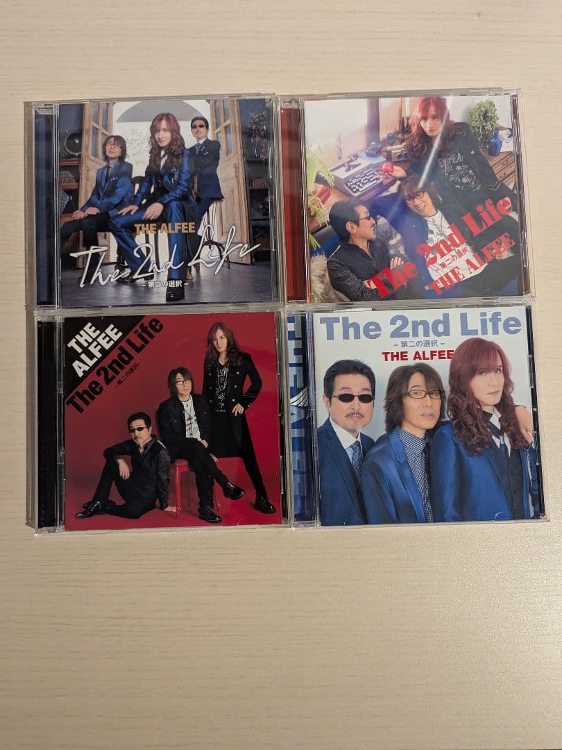 THE ALFEE The 2nd Life -第二の選択- 4枚セット