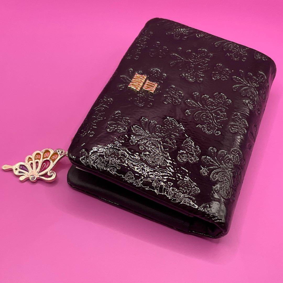 【新品】定価23100円ANNA SUI金運アップカラー折り財布★ブラック