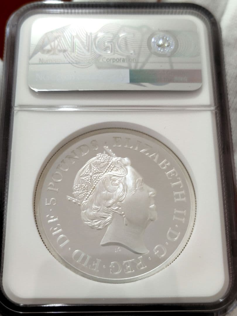 2021年 プレミアムブリタニア 2oz 銀貨