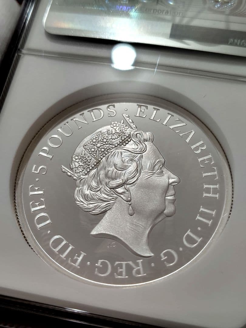 2021年 プレミアムブリタニア 2oz 銀貨