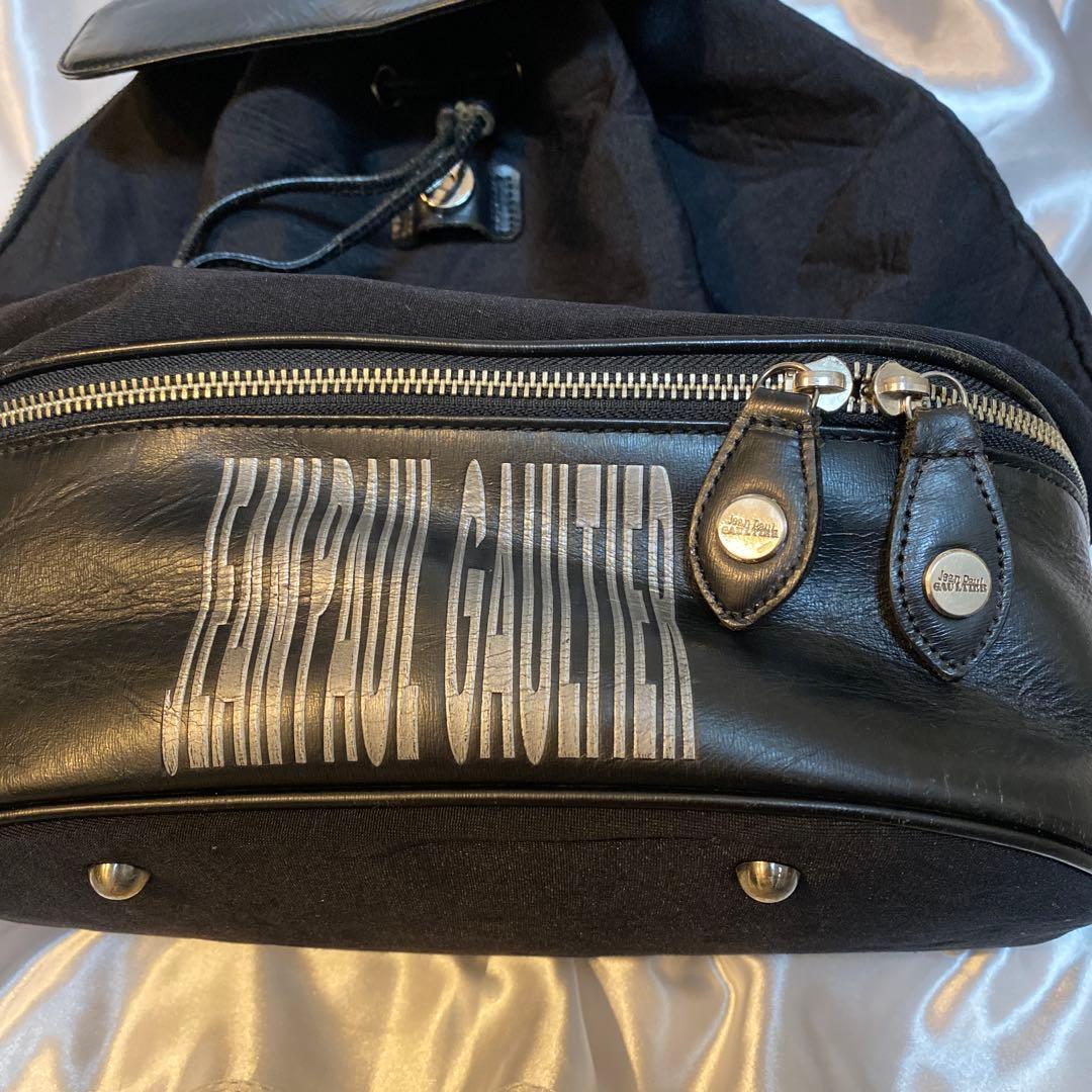 JEAN PAUL GAULTIERゴルチェ希少レザーロゴリュック・バックパック