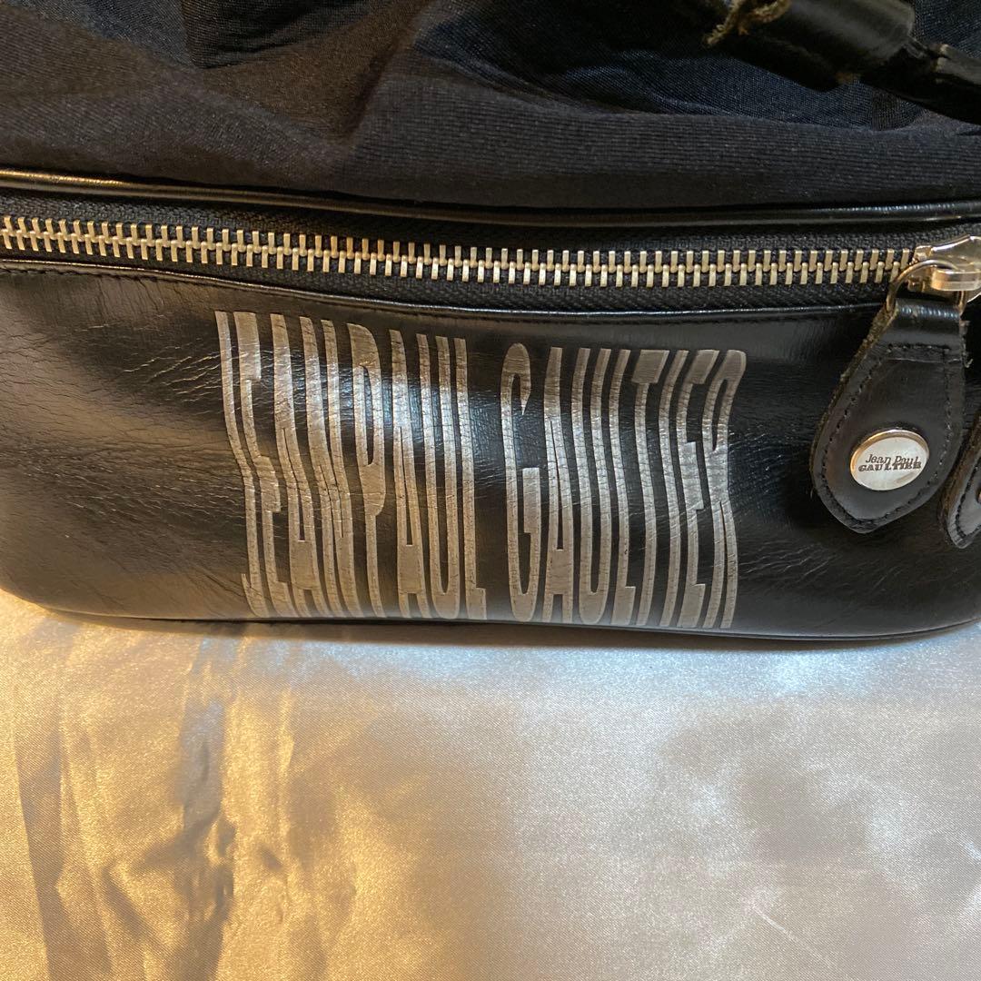 JEAN PAUL GAULTIERゴルチェ希少レザーロゴリュック・バックパック