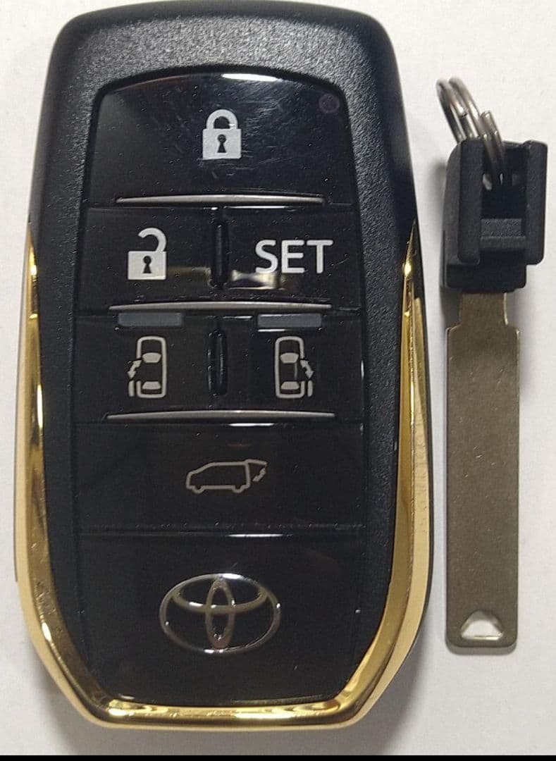 初期化済トヨタ純正スマートキー基盤番号231451-0120新品電池付き③