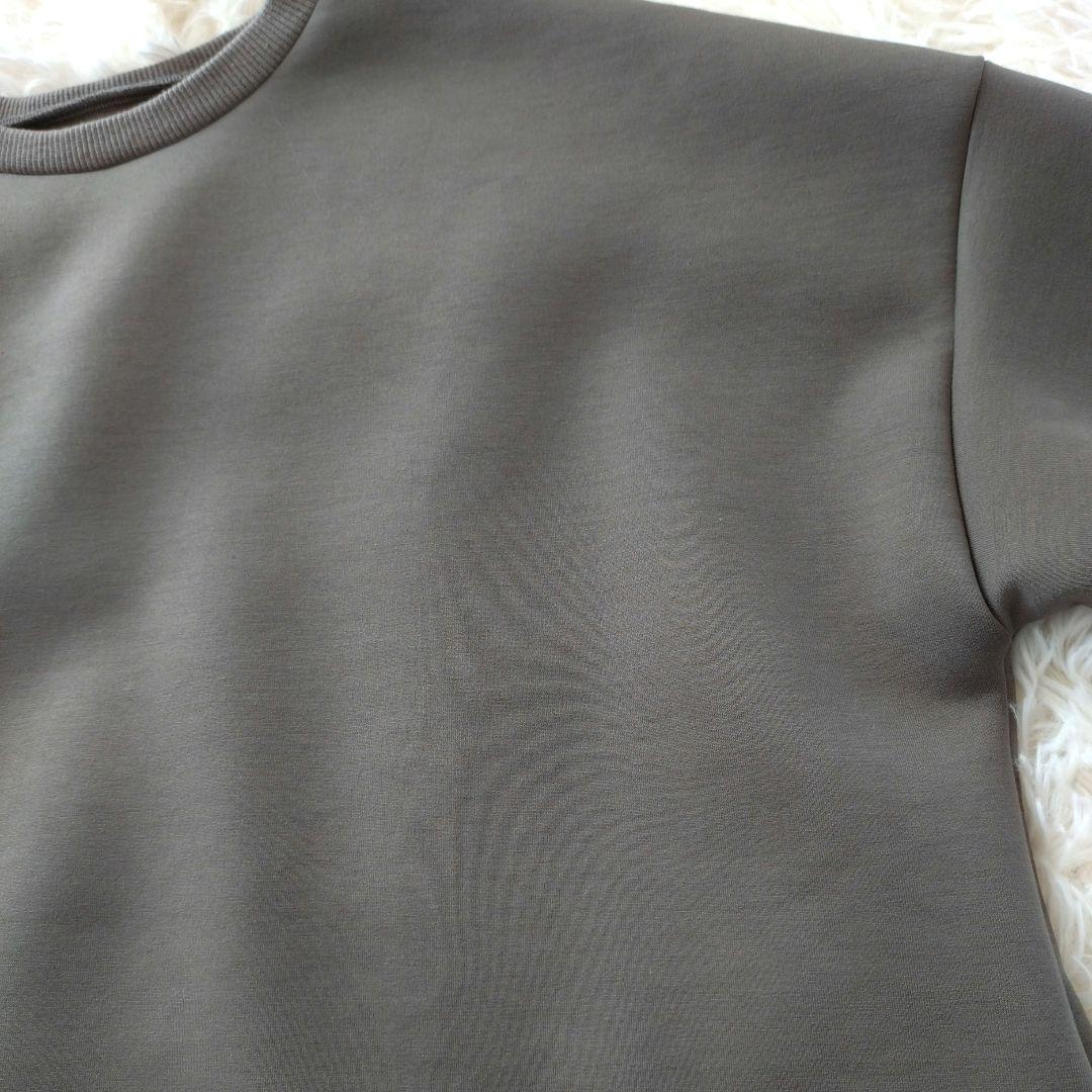 ビアズリー BEARDSLEY ダンボールパフトレーナー モカ