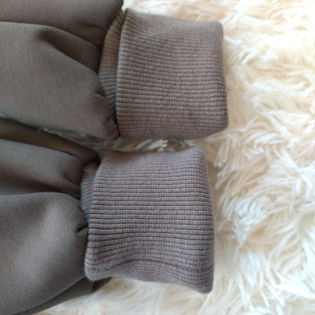 ビアズリー BEARDSLEY ダンボールパフトレーナー モカ