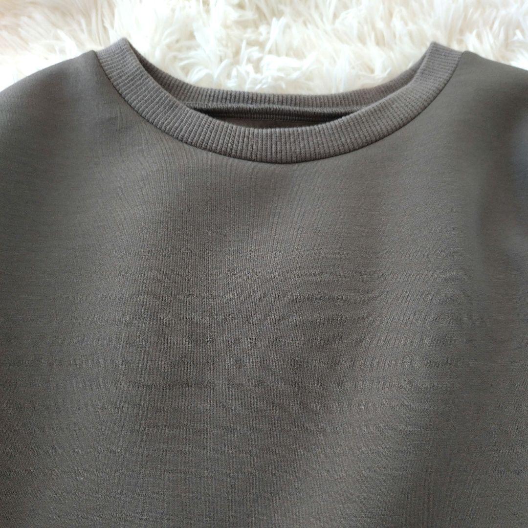 ビアズリー BEARDSLEY ダンボールパフトレーナー モカ