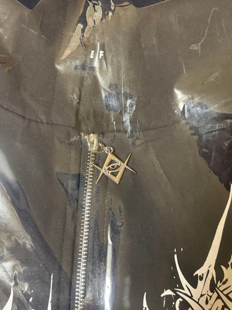 新品未開封 オーバーサイズ グラフィックプリント レフレム ZIPパーカー