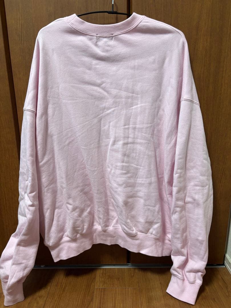 wcj ミニーマウス プリント ピンク スウェット