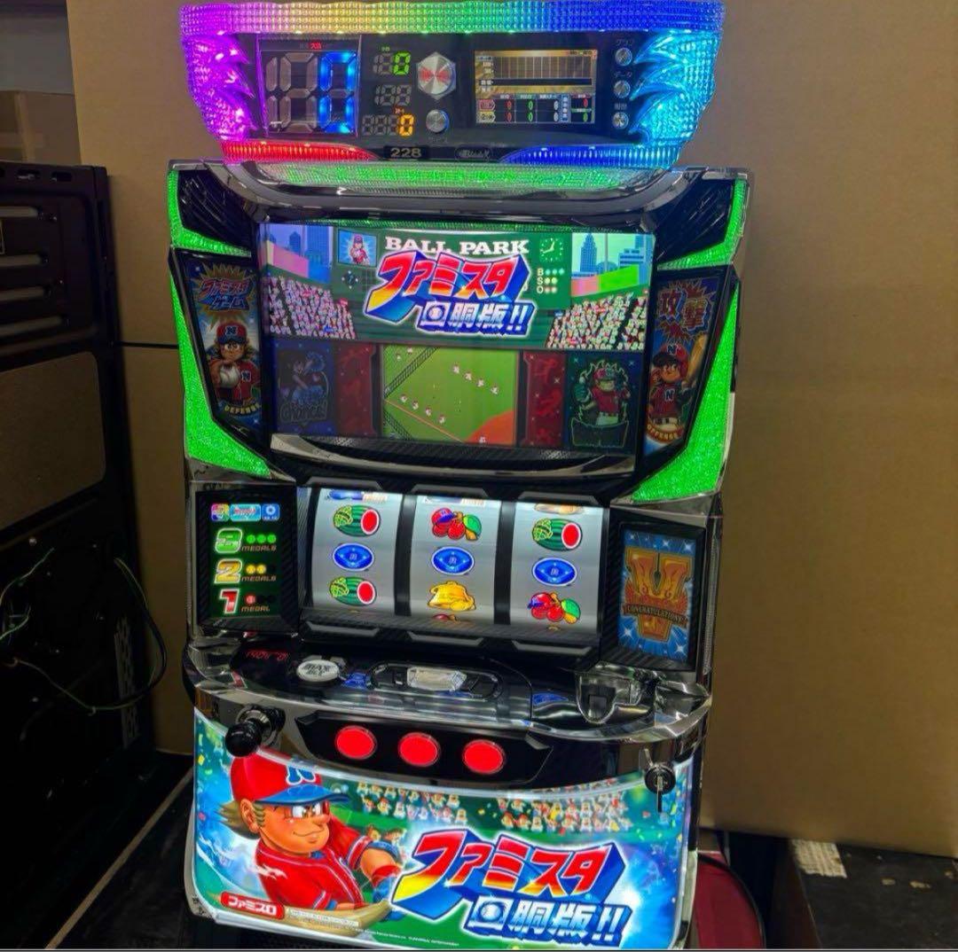 6号機 ファミスタ回胴版 実機 家庭用フルセット！