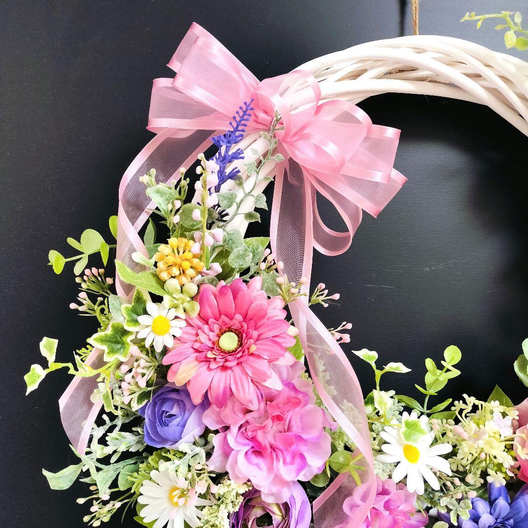 商品名【花奈】【純香】あいみょん♥フラワーリース　春リース