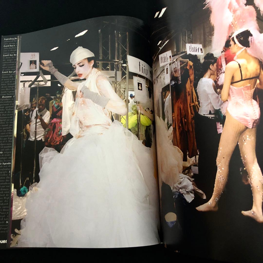 ディオール バックステージ写真集「BACKSTAGE DIOR」ジョンガリアーノ