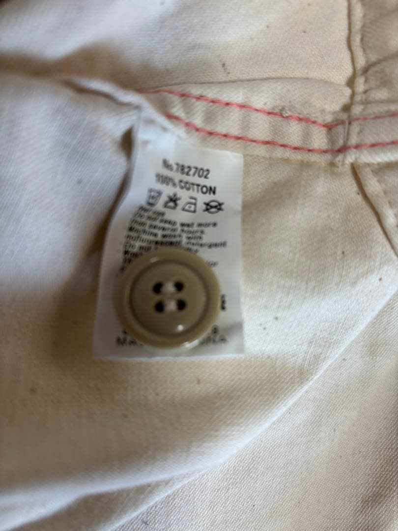 デニムダンガリー オーバーオール 綿100％