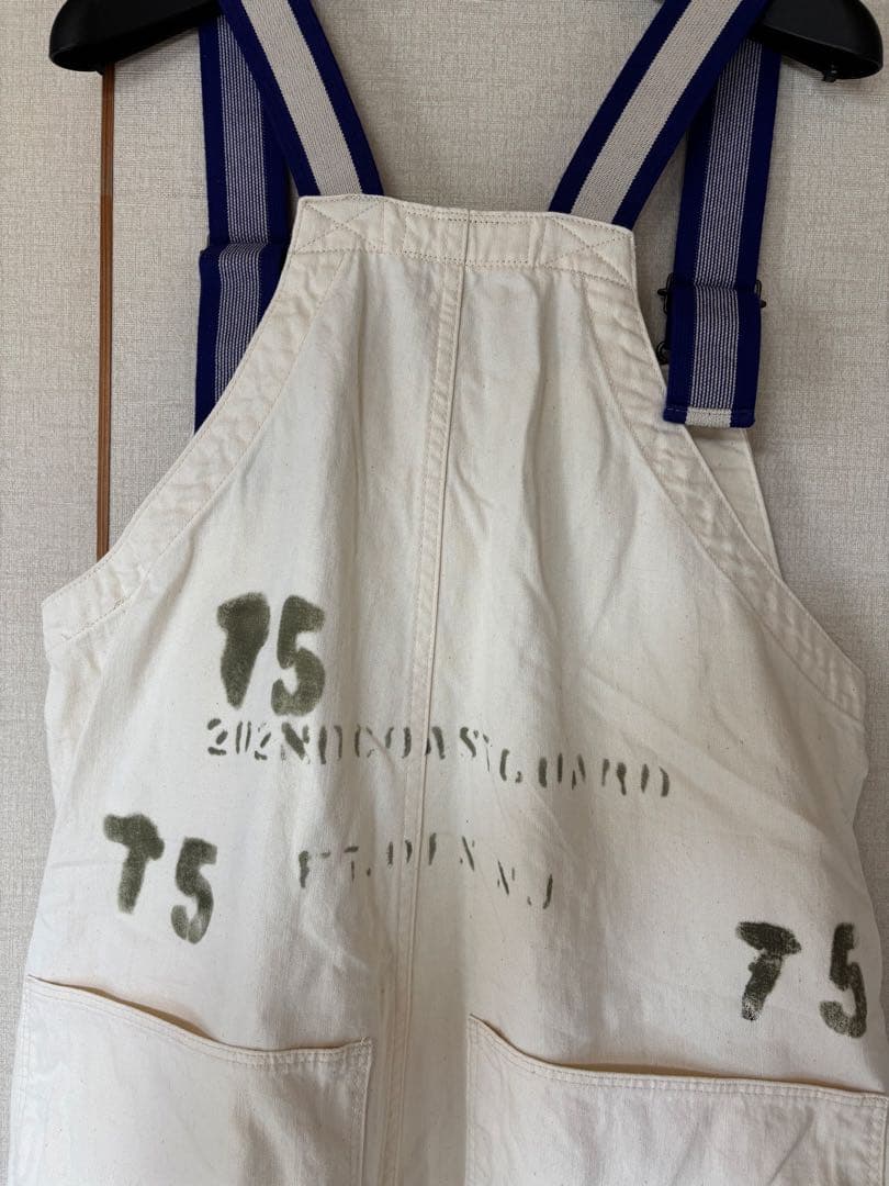 デニムダンガリー オーバーオール 綿100％