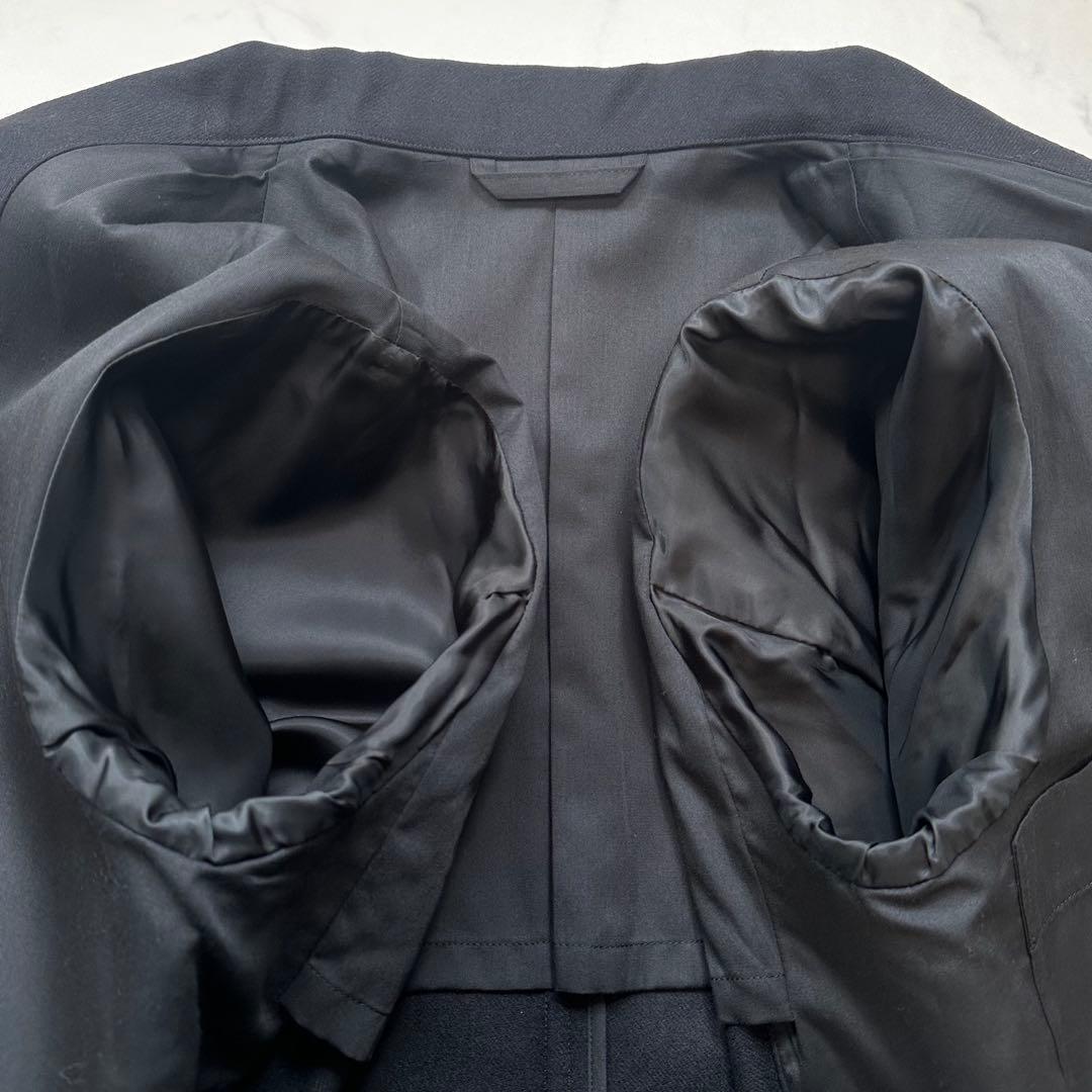 未使用級◎マーガレットハウエル 20AW スタンドカラーコート 完売品 黒 M