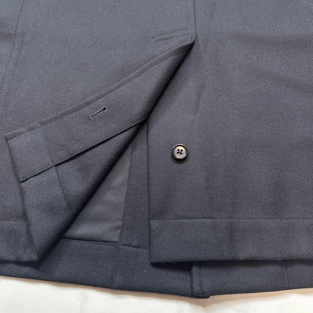 未使用級◎マーガレットハウエル 20AW スタンドカラーコート 完売品 黒 M