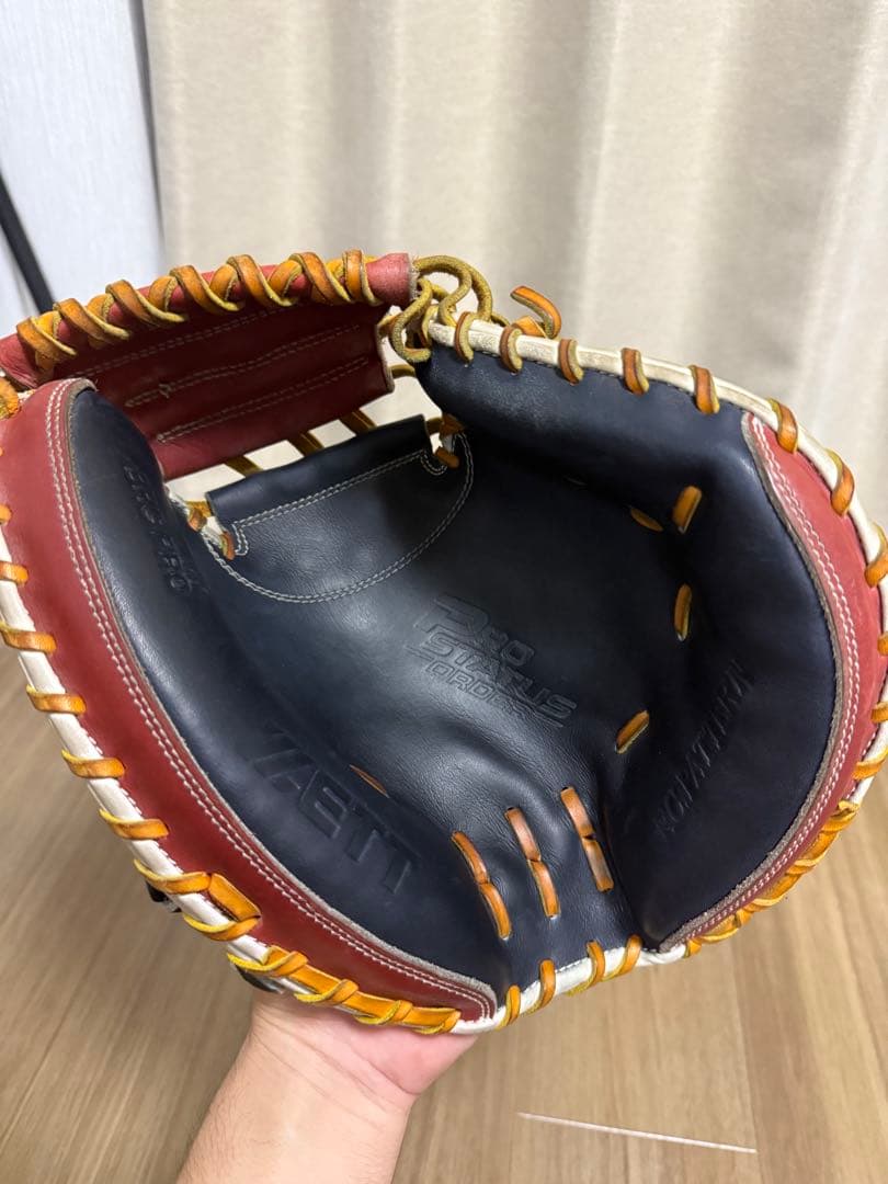 ゼットプロステイタス　軟式オーダーキャッチャーミット