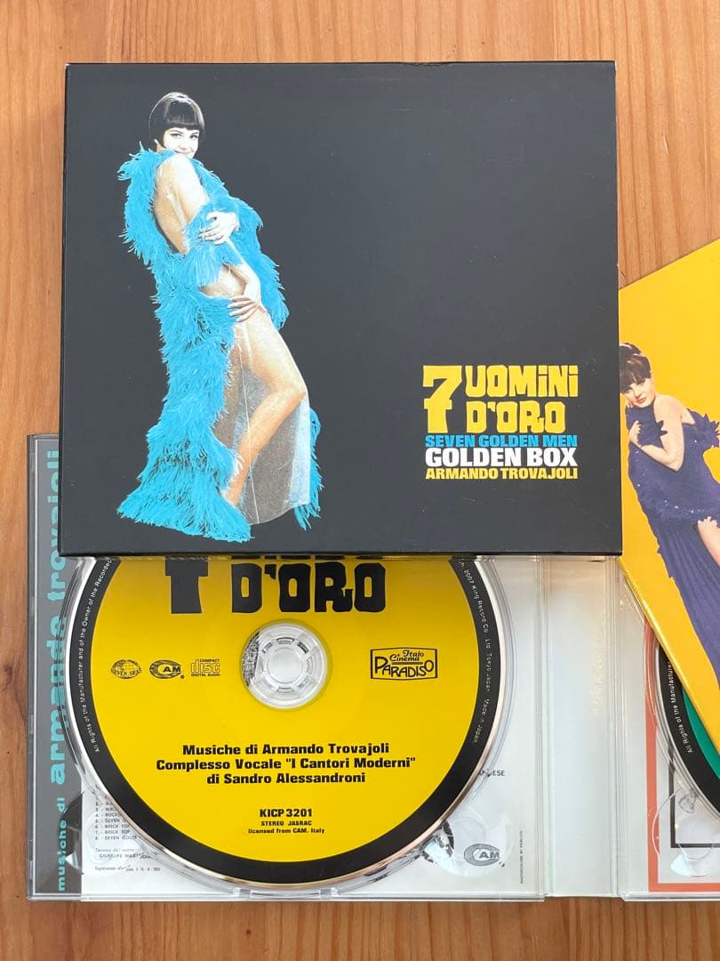 【限定盤BOX・サントラCD】黄金の7人 GOLDEN BOX CD3枚組