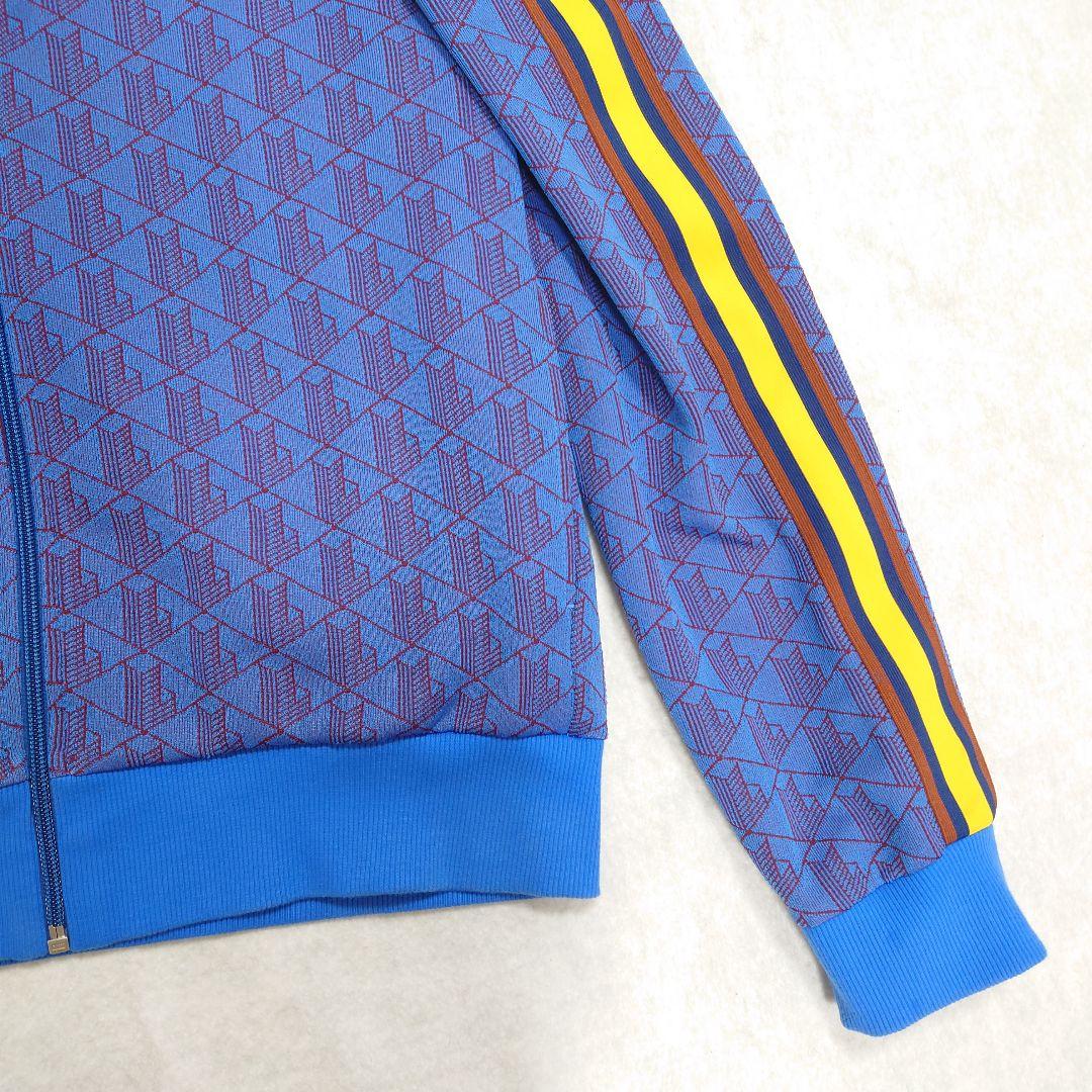 ラコステ　モノグラムジャカードトラックジャケット　M