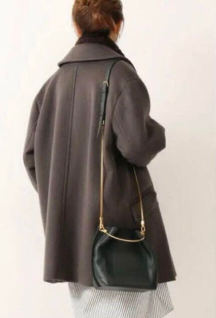 Spick&Span テーラードカラーショートコート