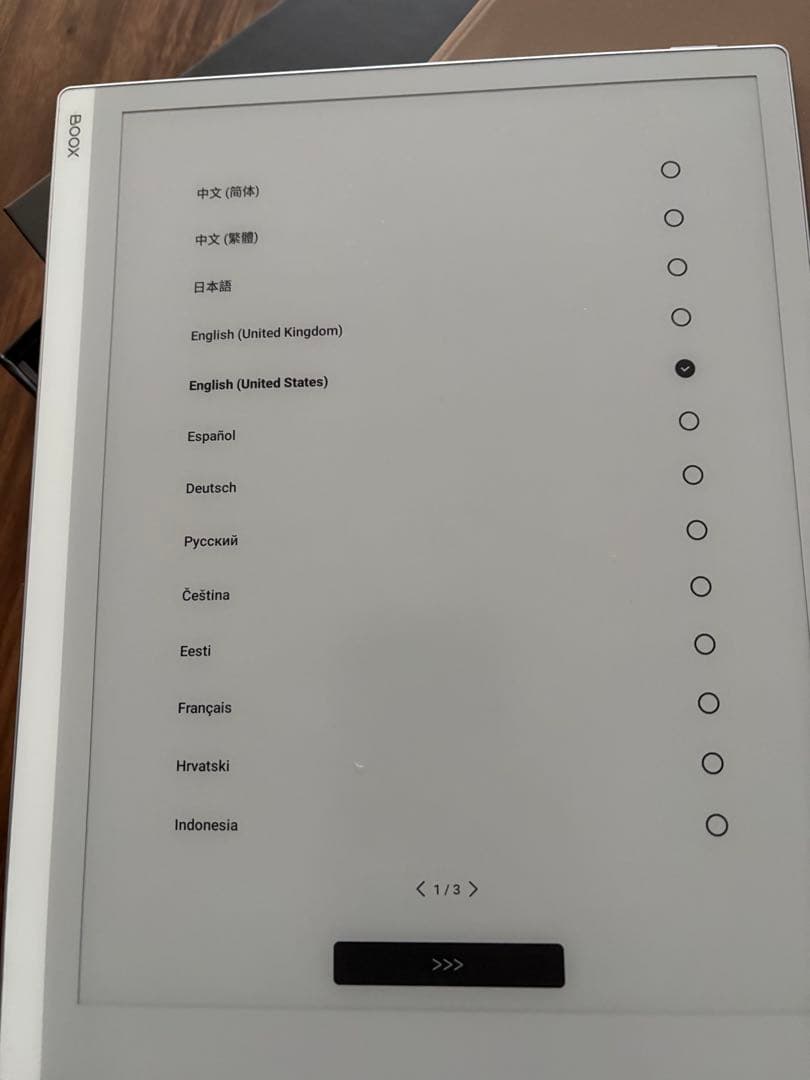 Boox Go 10.3 純正ケース付き